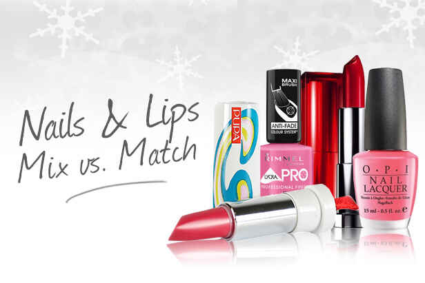 Debate: Nails & Lips: Mix vs Match.